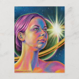 Bereik voor de sterren - Inspirerend Briefkaart