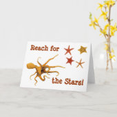 Bereik voor de sterren! kaart (Gele Bloem)