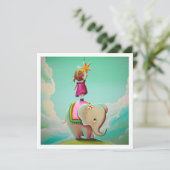 Bereik voor de sterren - Mini Print (Staand voorkant)