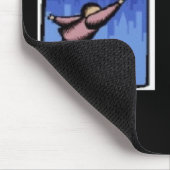 Bereik voor de sterren Mousepad Muismat (Hoek)