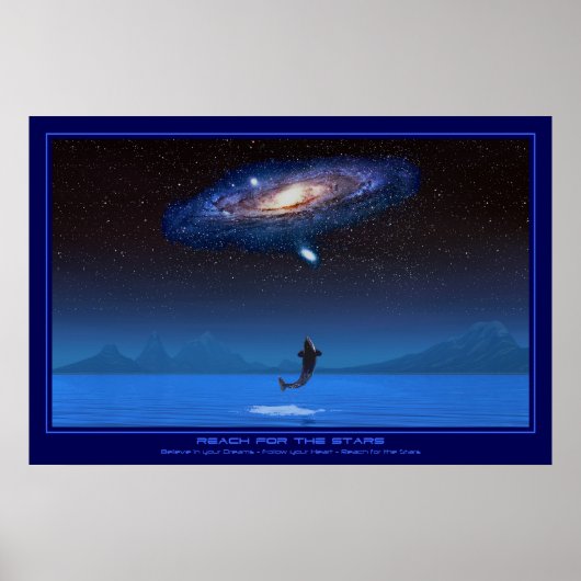 Bereik voor de sterren poster (Voorkant)