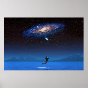 Bereik voor de sterren poster