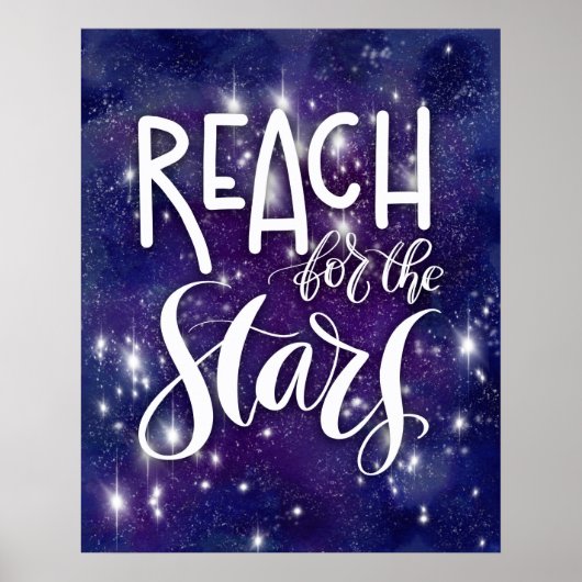 Bereik voor de sterren poster (Voorkant)