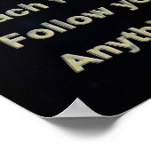 Bereik voor de sterren poster (Hoek)