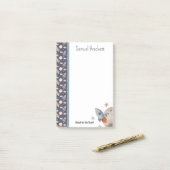 Bereik voor de Sterren Ruimteraket gepersonaliseer Post-it® Notes (Op bureau)