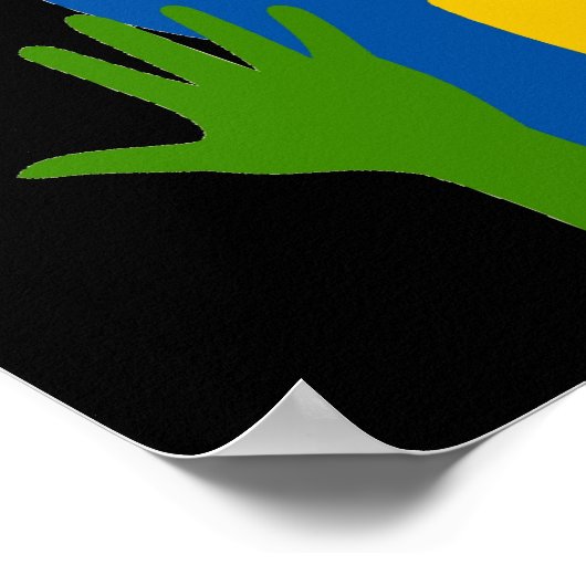 Bereik voor de sterren! SRF Poster (Hoek)