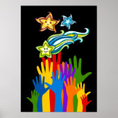 Bereik voor de sterren! SRF Poster (Voorkant)