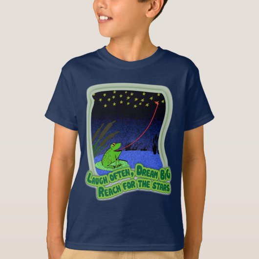 bereik voor de sterren t-shirt (Voorkant)