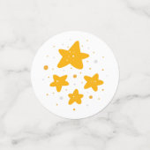 Bereik voor de sterren | Verjaardagstafel Confetti (Kleine voorkant)