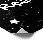 Bereik voor de sterrenruimte poster (Hoek)