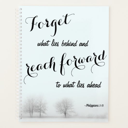 Bereik voor de toekomstige planner, Christelijk Planner (Voorkant)