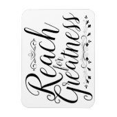 Bereik voor groottescalligrafie magneet (Verticaal)