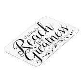 Bereik voor groottescalligrafie magneet (Linkerzijde)