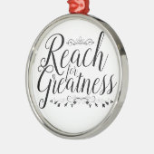 Bereik voor groottescalligrafie metalen ornament (Links)