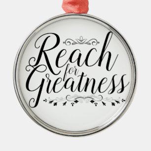 Bereik voor groottescalligrafie metalen ornament
