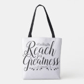 Bereik voor groottescalligrafie tote bag (Achterkant)