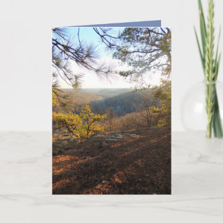 Bereik voor het Licht, Uitzicht van de Heuvels Feestdagen Kaart