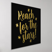 Bereik voor het Motivatie Citaat van Sterren Folie Afdrukken (Laagn)
