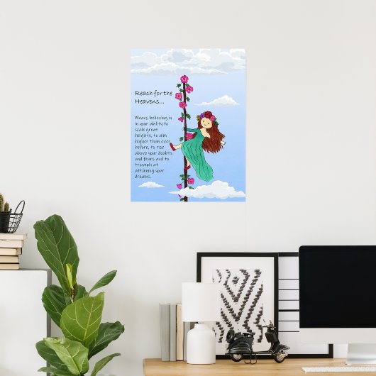 Bereik voor het Poster van Heavens (Thuiskantoor)