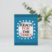 Bereik voor het Stars Briefkaart (Staand voorkant)