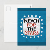 Bereik voor het Stars Briefkaart (Voorkant / Achterkant)