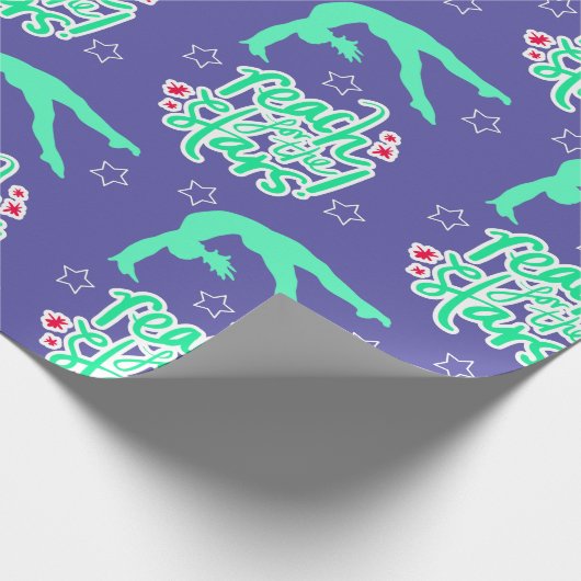 Bereik voor het Tumbling van de Gymnastiek van de  Cadeaupapier (Hoek)