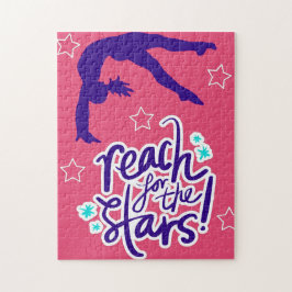 Bereik voor het Tumbling van de Gymnastiek van de  Legpuzzel