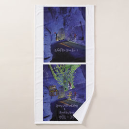 Bereik voor uw doelen Badhanddoek