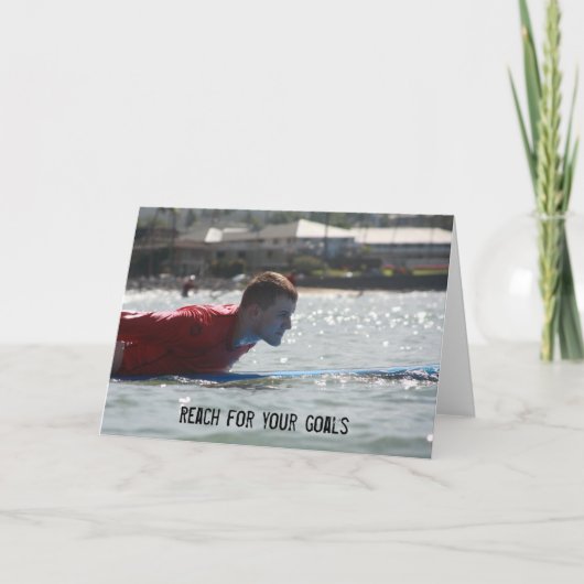 Bereik voor uw Motivatie doelstellingen Kaart (Voorkant)