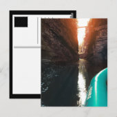 bereikbare schoudervlotten briefkaart (Voorkant / Achterkant)