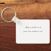 Bereiken & Geloven Sleutelhanger (Achterkant)