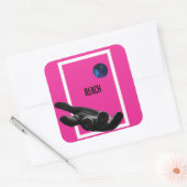 BEREIKEN VIERKANTE STICKER (Envelop)