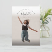 Bereiken voor het Stars High School Afstuderen Aankondiging (Staand voorkant)