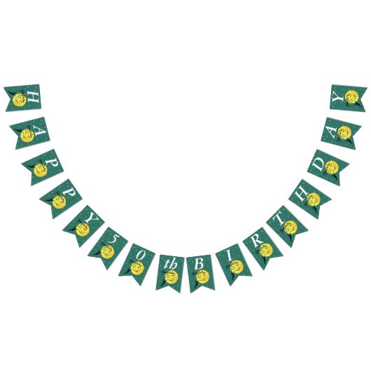 Bereiken voor Moon Birthday Man Climbing Ladder Vlaggetjes (Alle)