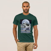 Bereikend Orca met Raven & Moon T-shirt (Voorkant volledig)