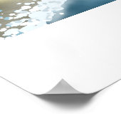 Bereikte walvis - Motivatie Poster (Hoek)