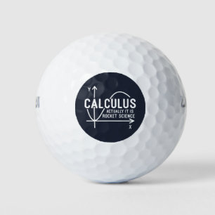Bereken eigenlijk de Wiskunde van de Rocket Scienc Golfballen