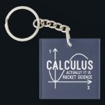 Bereken eigenlijk de Wiskunde van de Rocket Scienc Sleutelhanger<br><div class="desc">De grappige Wiskunde science school heeft een ontwerp nodig voor elk wiskunde genie of geek met een goed gevoel voor humor. Het grappige gezegde is "Calculus - Eigenlijk is het Rocket Science" met een x-naar-y-asgrafiek</div>