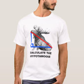 Bereken het Hypotamoose Grappige T-shirt (Voorkant)