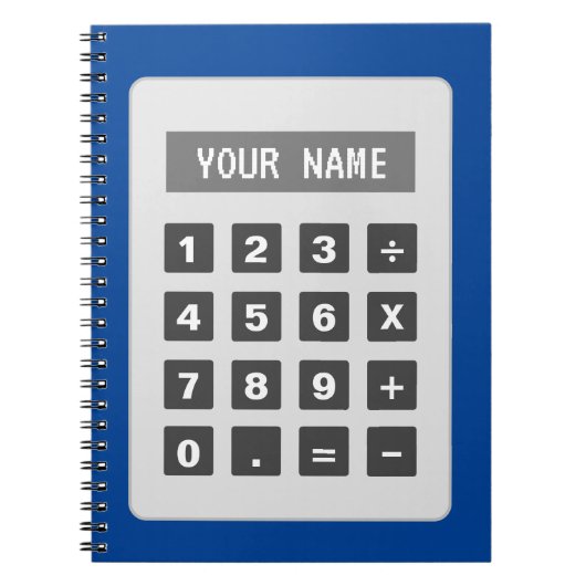 Berekenen machine spiraal notitieboek met lijnen (Voorkant)