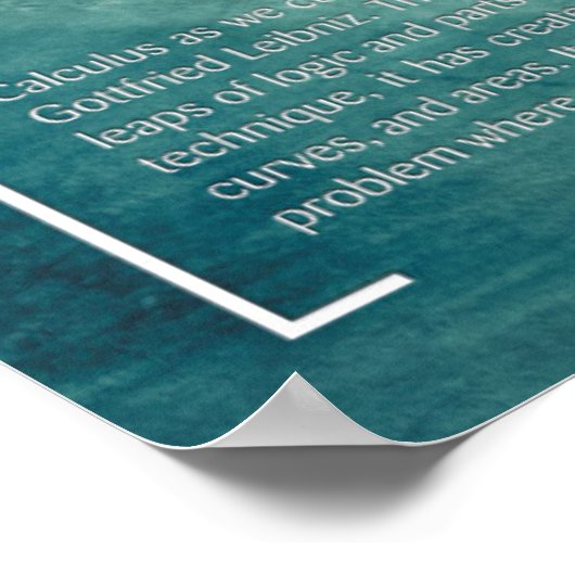 Berekening - Poster Wiskunde (Hoek)