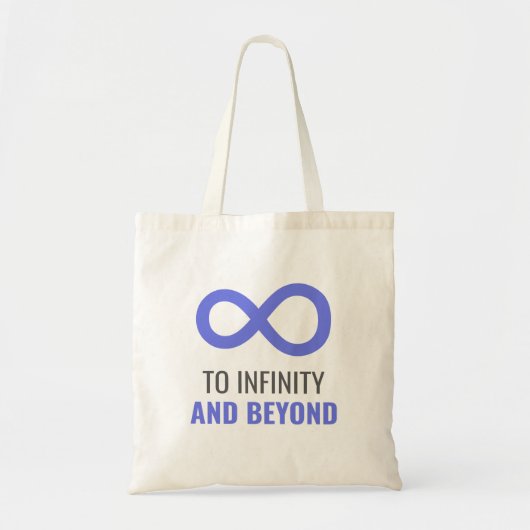 Berekening van de oneindige wiskunde tote bag (Voorkant)