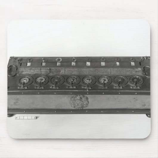Berekening van de uitgevonden machine muismat (Voorkant)