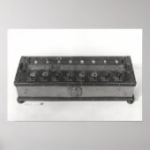 Berekening van de uitgevonden machine poster (Voorkant)