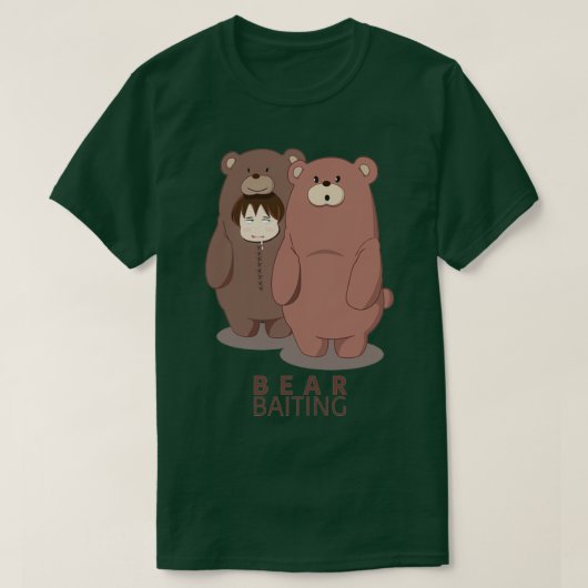 Beren aas t-shirt (Design voorkant)