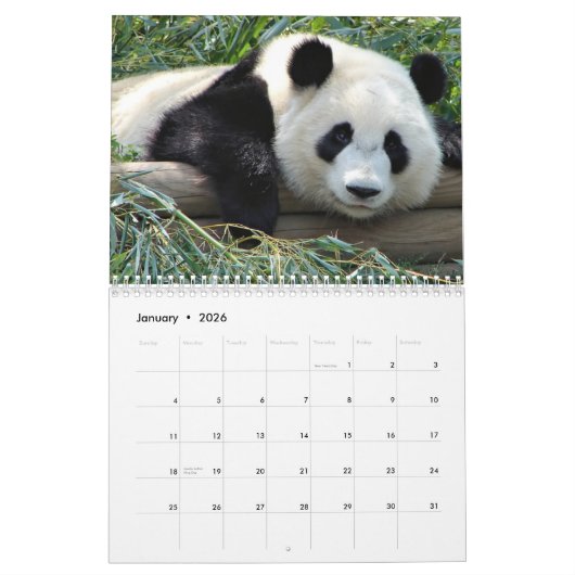 Beren agenda kalender (Jan 2026)