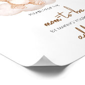 Beren Baby ballonenomhulselstation Poster (Hoek)