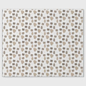 beren baby shower cadeaupapier (Vlak)