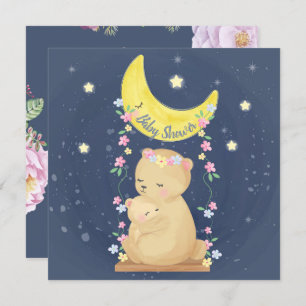 Beren Baby shower Uitnodiging