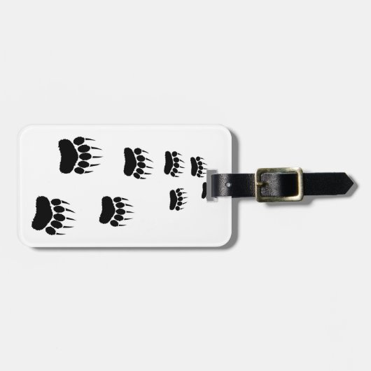 Beren Bagagelabel afdrukken (Voorkant horizontaal)